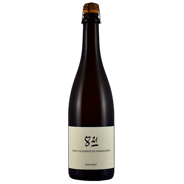 Вино игристое Белое Брют 8.21 Blanc de Blanc de Chardonnay Brut 2020 0,75 л фото