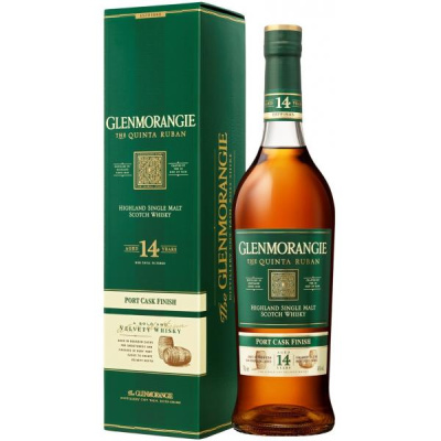 Виски Glenmorangie The Quinta Ruban Port Cask Finish 14 Years Old Single Malt Highland in gift box 0 фото