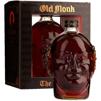 Ром Old Monk The Legend 21 Years Old in gift box 1 л фото