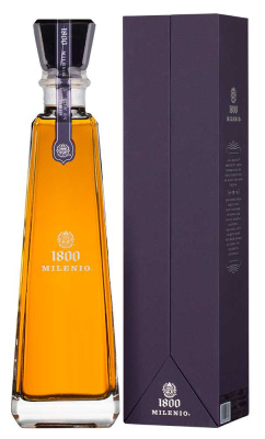 Текила Jose Cuervo 1800 Milenio Extra Anejo in gift box 0,7 л фото