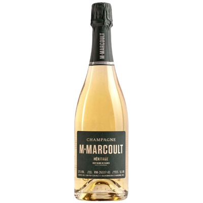 Шампанское Белое Брют M. Marcoult Heritage Blanc de Blancs Brut Champagne 0,75 л фото