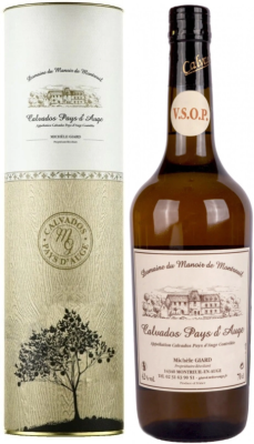 Кальвадос Домен дю Мануар де Монтрей Кальвадос Пэи д'Ож ВСОП в п/у 42% 0,7 л фото