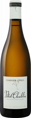 Вино Белое Сухое Garnier & Fils Petit Chablis 2022 0,75 л фото