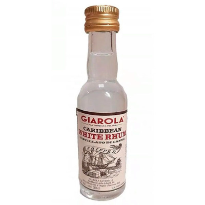 Ром Giarola Caribbean White Rhum 0,03 л фото