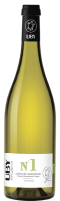 Вино Белое Сухое Uby № 1 Sauvignon Cotes de Gascogne 2023 0,75 л фото