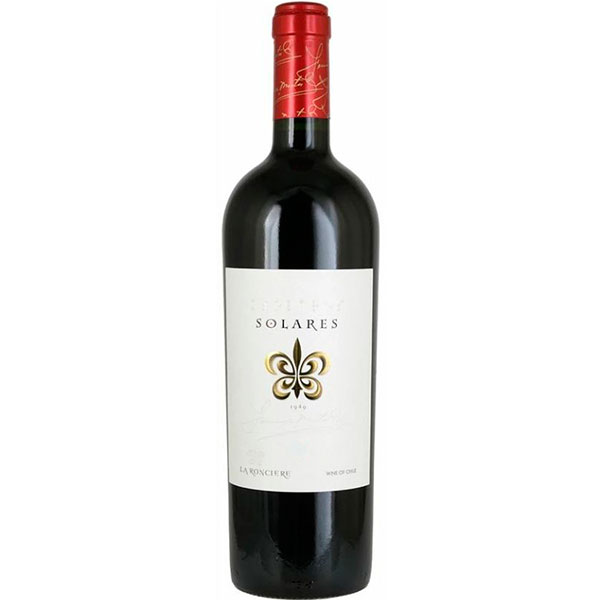 Вино Красное Сухое La Ronciere Solares Valle del Rapel 2018 0,75 л фото