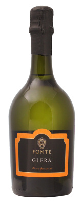 Вино игристое Белое Сухое Fonte Glera Spumante Extra Dry 2023 0,75 л фото