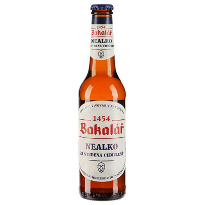 Пиво Бакалар Холодного Охмеления Безалкогольное светлое пастер. фильтр. 0,33 л фото