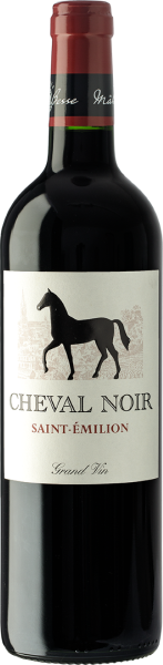 Вино Красное Сухое Mahler-Besse Cheval Noir Saint-Emilion 2019 0,75 л фото