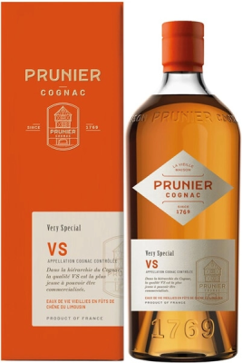 Коньяк Prunier VS in gift box 0,7 л фото