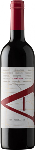 Вино Красное Сухое Vik A Carmenere Valle del Cachapoal 2021 0,75 л фото