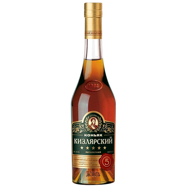 Коньяк Kizlyarskiy 5 Years Old 0,5 л фото