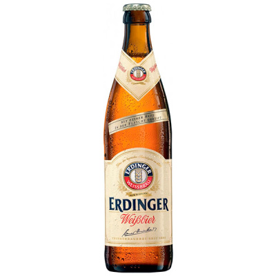 Пиво Erdinger Weissbier 0,50 л фото