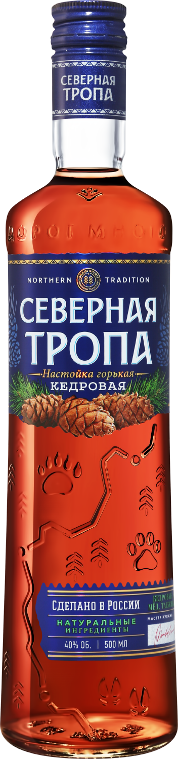 Настойка Severnaya Tropa Cedar 0,5 л фото