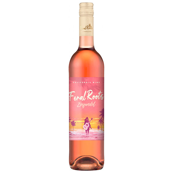 Вино Розовое Полусладкое Feral Roots White Zinfandel California 2021 0,75 л фото