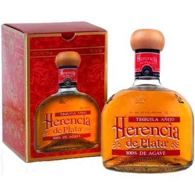 Текила Herencia de Plata Anejo in gift box 0,7 л фото