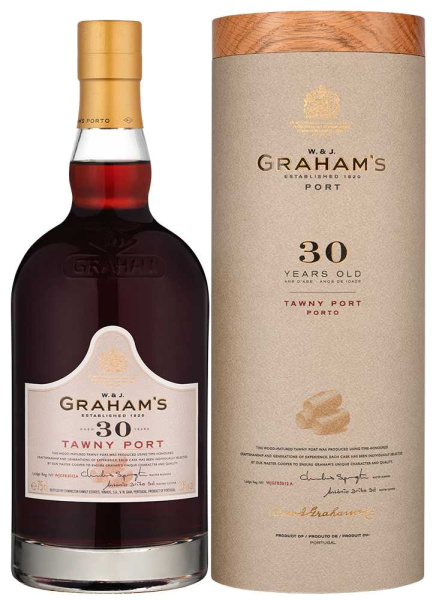 Портвейн Graham's 30 Year Old Tawny in tube 1999 0,75 л фото