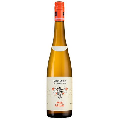 Вино Белое Полусухое Nik Weis St. Urbans-Hof Riesling Mosel 2022 0,75 л фото