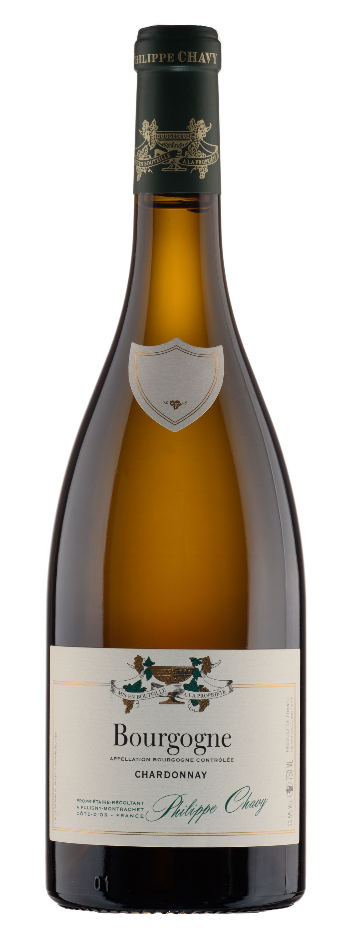 Вино Белое Сухое Domaine Philippe Chavy Bourgogne Chardonnay 2022 0,75 л фото