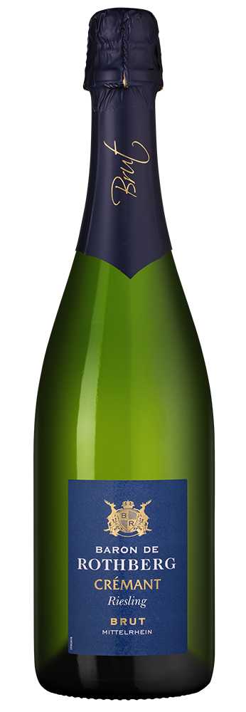 Вино игристое Белое Брют Baron de Rothberg Mittelrhein Cremant Brut 2021 0,75 л фото