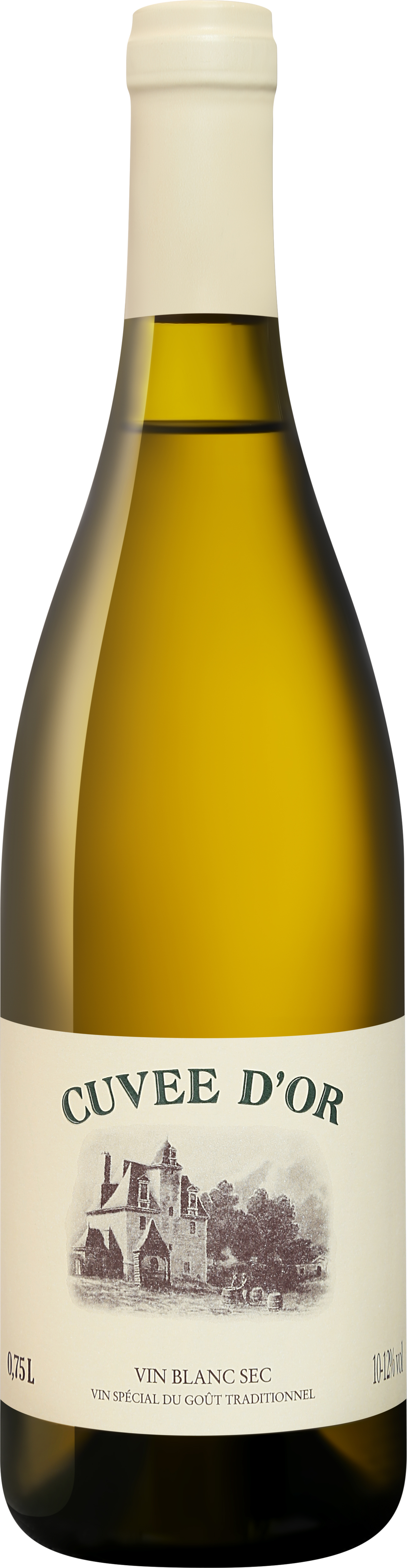 Вино Белое Сухое Olymp Cuvee d'Or Blanc Sec 0,75 л фото