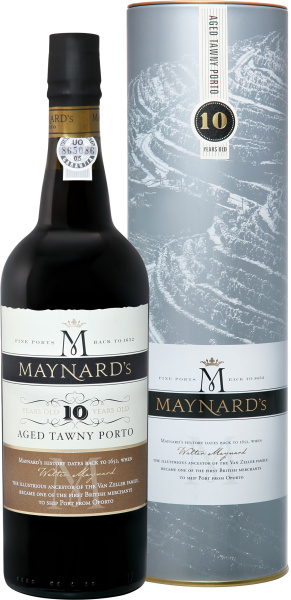 Портвейн Красное Сладкое Maynard’s Tawny 10 years old in gift box 0,75 л фото