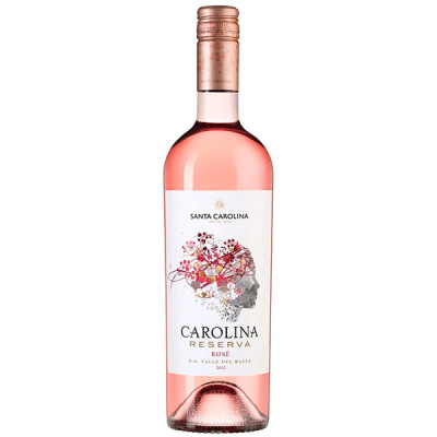 Вино Белое Сухое Santa Carolina Reserva Rose Valle del Maule 2021 0,75 л фото
