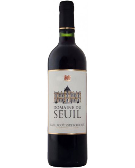 Вино Красное Сухое Domaine du Seuil Cadillac Cotes de Bordeaux 2021 0,75 л фото