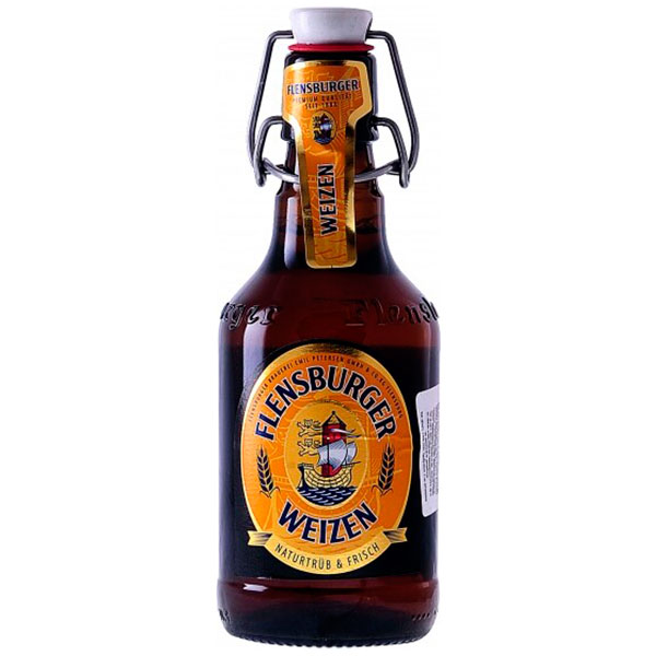 Пиво Flensburger Weizen 0,33 л фото