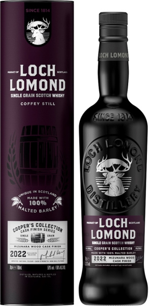 Виски Loch Lomond Single Grain Distiller's Choice Coffey Still in tube 0,7 л фото