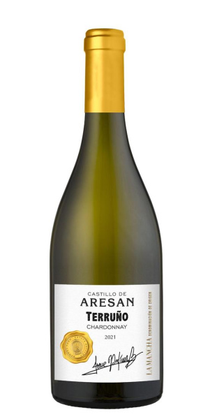 Вино Белое Сухое Castillo de Aresan Terruno Chardonnay 0,75 л фото