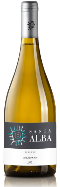 Вино Белое Сухое Santa Alba Reserve Chardonnay 2023 0,75 л фото