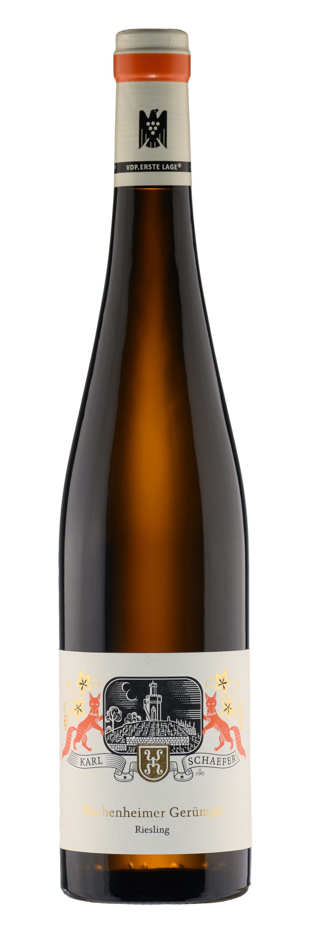 Вино Белое Сухое Karl Schaefer Wachenheimer Gerumpel Riesling 2021 0,75 л фото