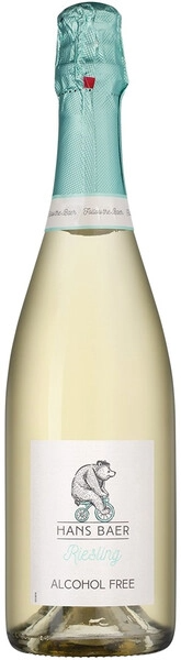 Вино игристое Белое Полусухое Hans Baer Riesling Alcohol Free л фото