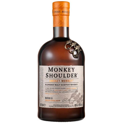 Виски Monkey Shoulder Smokey Monkey Batch 9 Blended Malt Speyside 0,7 л фото