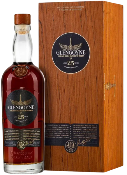 Виски Glengoyne 25 Years Old in wooden box 0,7 л фото