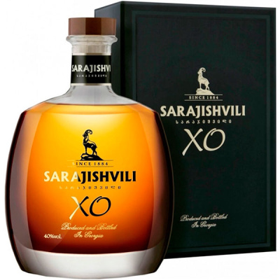 Бренди Sarajishvili XO in gift box 0,5 л фото