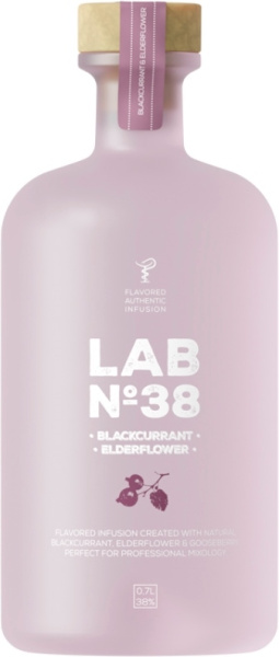 Водка LAB №38 Blackcurrant Elderflower 0,7 л фото