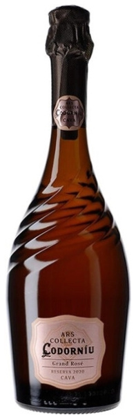 Вино игристое Розовое Брют Codorniu Ars Collecta Grand Rose Reserva Cava 2020 0,75 л фото