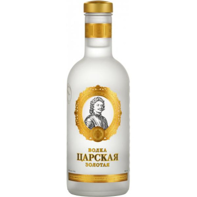 Водка Tsarskaja Gold 0,5 л фото
