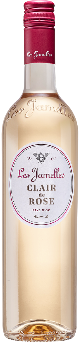 Вино Розовое Сухое Les Jamelles Clair de Rose 2022 0,75 л фото