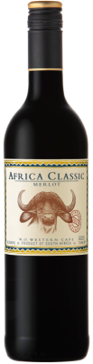 Вино Красное Сухое Africa Classic Merlot 2019 0,75 л фото