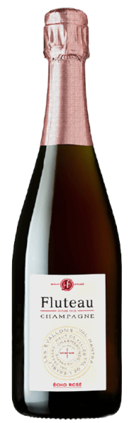 Вино игристое Fluteau Echo Rose Champagne 0,75 л фото