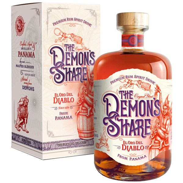 Ром The Demon's Share 3 Years Old in gift box 0,7 л фото