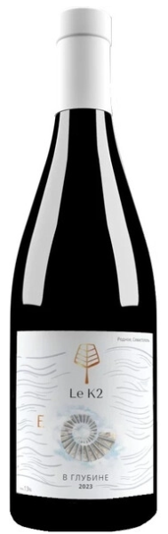 Вино Белое Сухое Le K2 V Glubine Sevastopol 2023 0,75 л фото