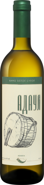 Вино Ашамта Адаул белое сухое 11% 0,7 л фото