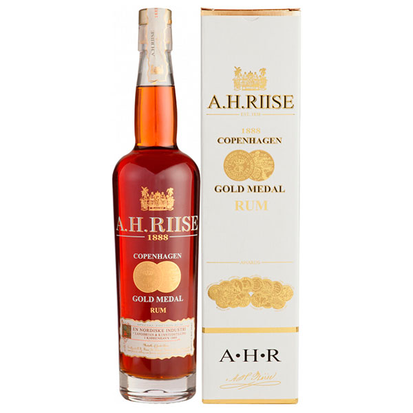 Ром A.H. Riise 1888 Copenhagen Gold Medal in gift box 0,7 л фото