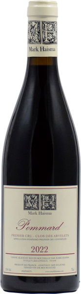 Вино Красное Сухое Mark Haisma Clos Des Arvelets Pommard 1er Cru 2022 0,75 л фото