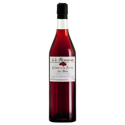 Ликер G. E. Massenez Creme a la Fraise des Bois 0,70 л фото