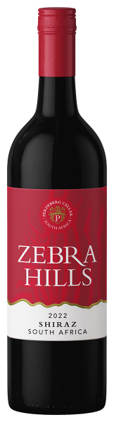 Вино Красное Сухое Zebra Hills Shiraz 2022 0,75 л фото